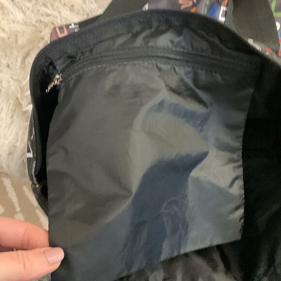 LESPORTSAC Mulitcolor Logo On Black
Nylon Tote - Picture 14 of 17
